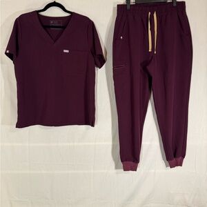 Figs Deep Purple limited edition Scrub set